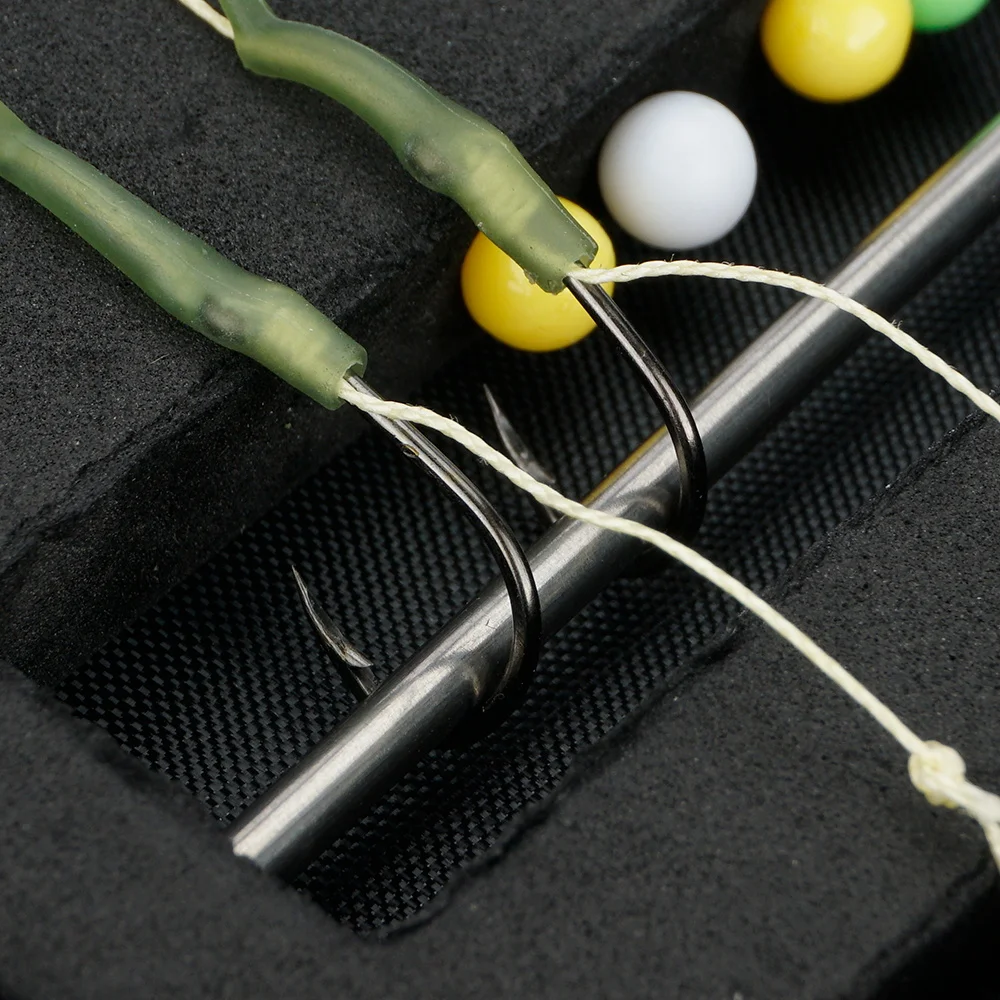 Hirisi Plataforma de pesca de carpa – Bolsa portaaparejos con eslabones - imagen 4