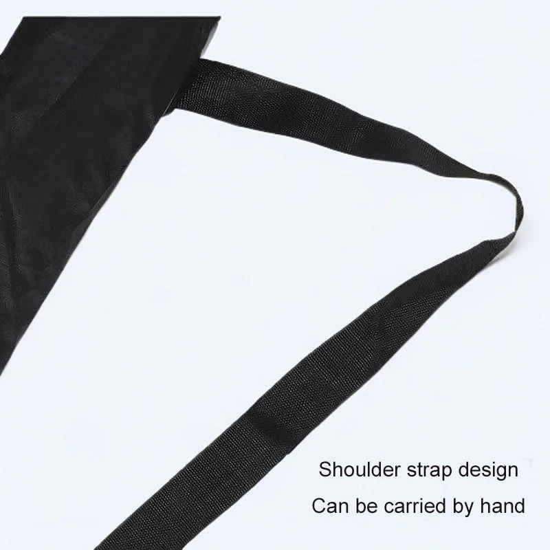 Bolsa monopié para trípode portátil, bolsa de almacenamiento con cordón plegable de tela Oxford/para transporte de micrófono, soporte para trípode, bolsa para caña de pescar - imagen 5