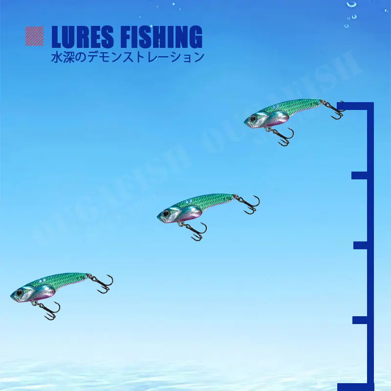 Flying Viper VIB hundimiento 3,5g 5g 7,5g 10g 14g Metal vibtación señuelo de pesca Peche A La Carpe Isca Artificial Bass Fish Equipment - imagen 5