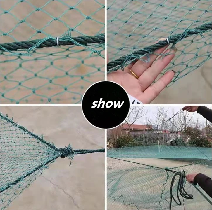 Caja cuadrada de redes de pesca, malla grande, caja de red para pescar, estanque de acuicultura, red agrícola, trampa para acuario, enmalle - imagen 2