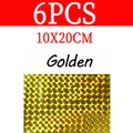 6pcs Gold