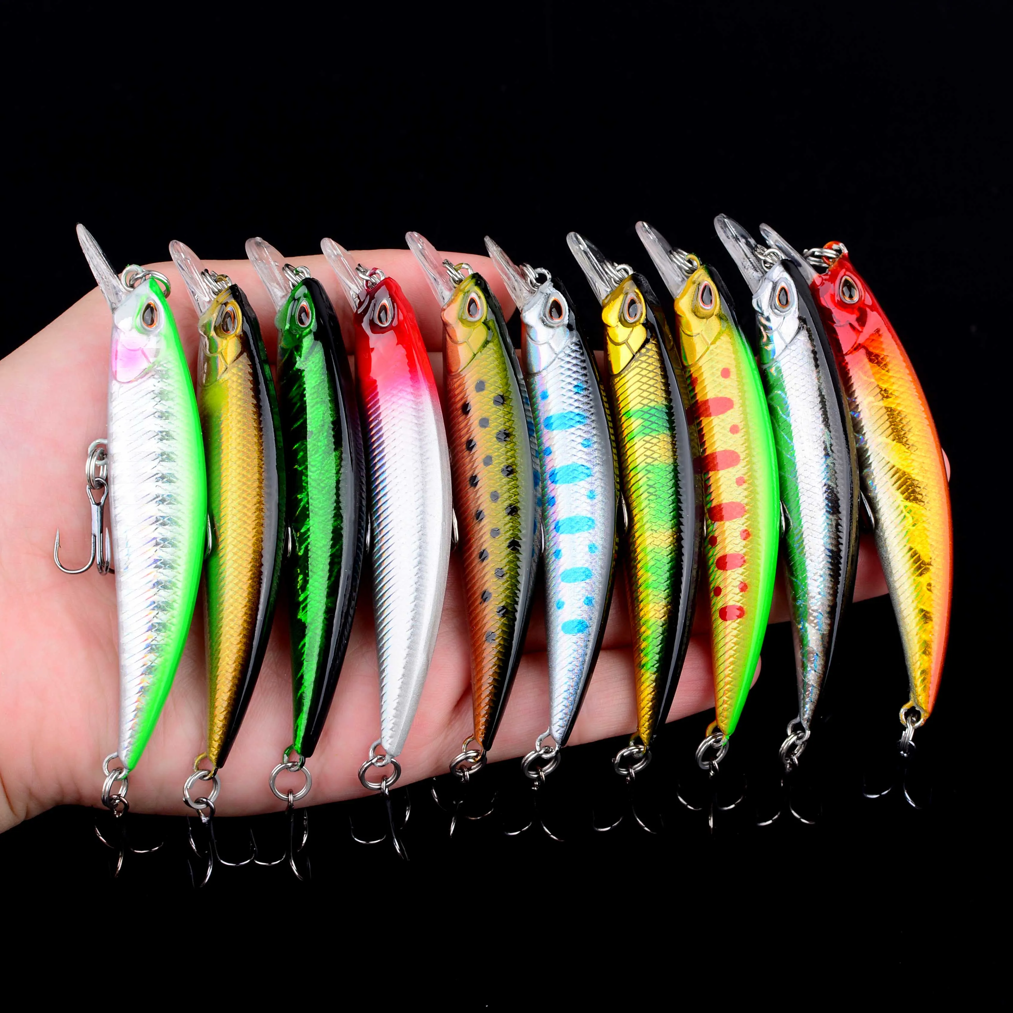 Jerkbait Minnow flotante para lucio y perca - imagen 4