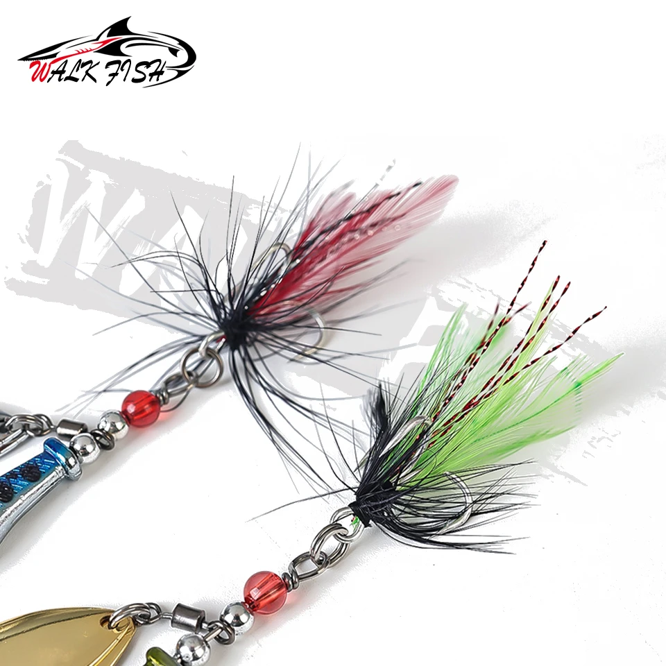 WALK FISH Señuelo VIB 12g Metal – Vibraciones para Lubina
