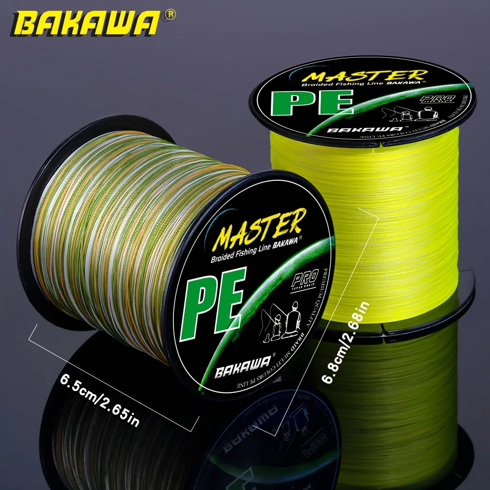 BAKAWA X8 hebras trenzadas PE 300 metros equipo de Pesca para accesorios de Pesca multifilamento productos de Pesca - imagen 5