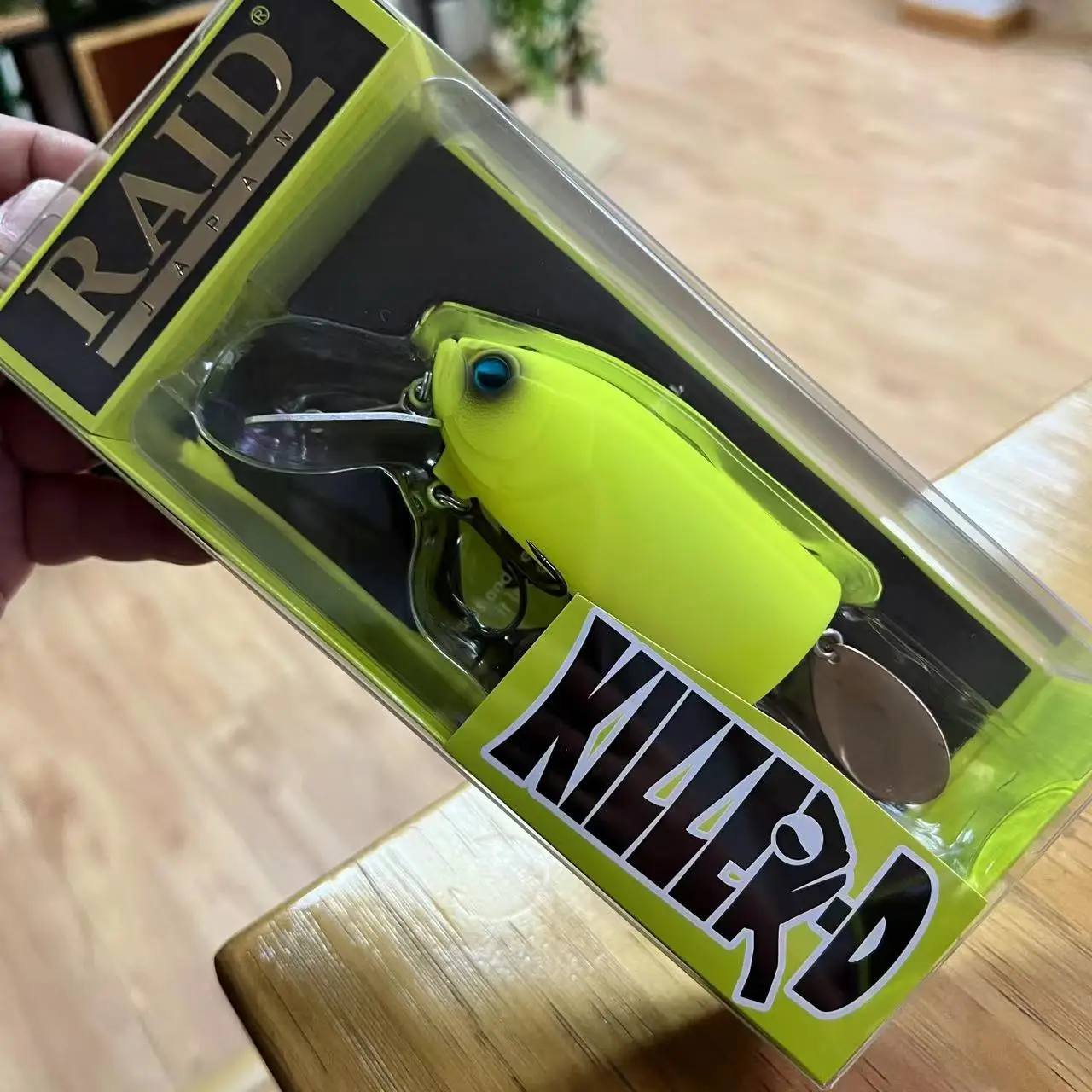 Cebo falso japonés RAID Water Luya KILLER-D ruido Rock Fat Man pintura fina depósito perca flotante - imagen 2