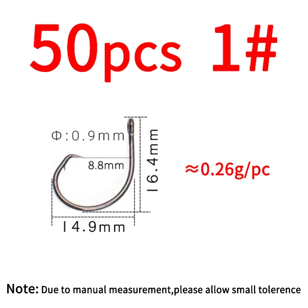 50pcs size 1