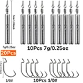 20Pcs 7g	