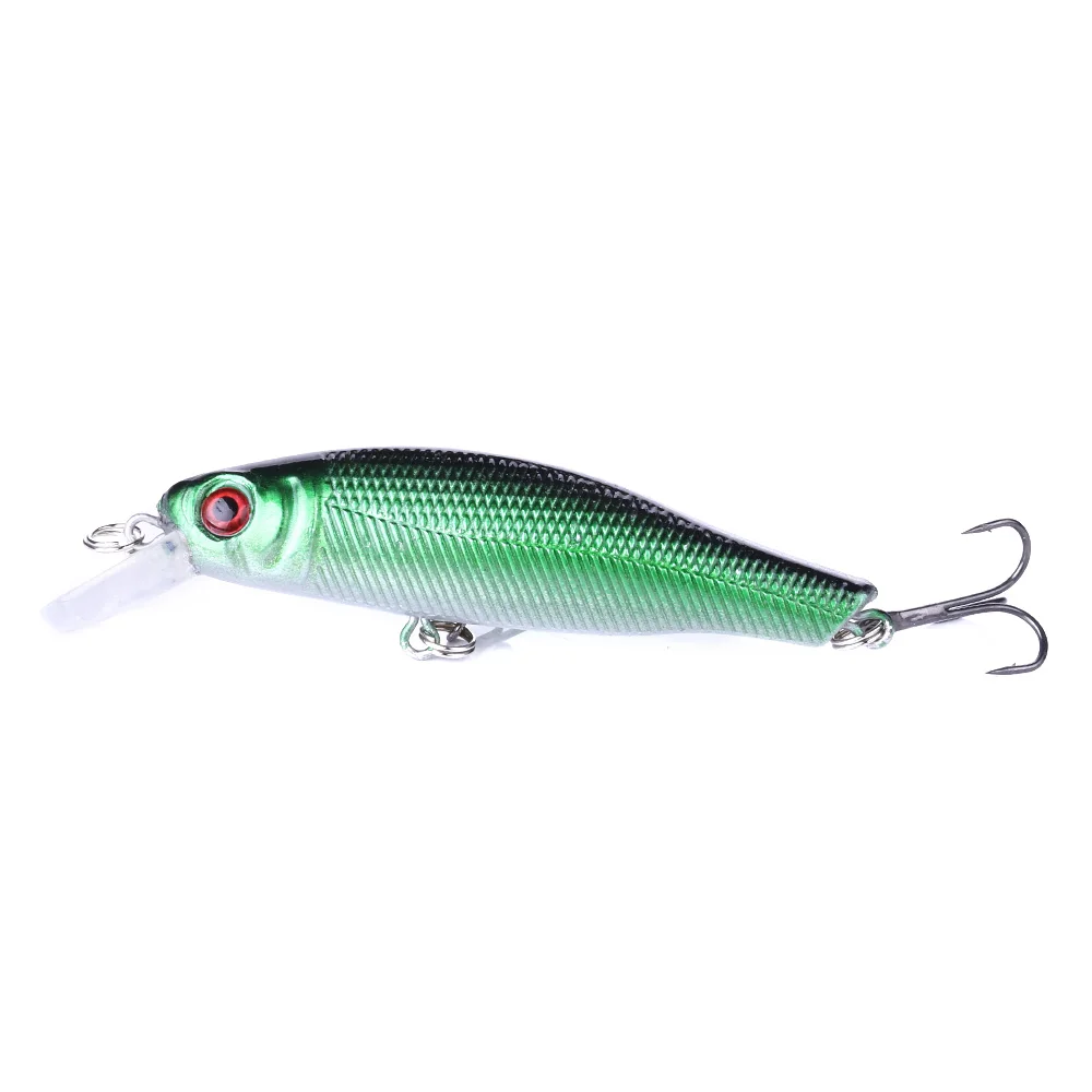 Juego de Señuelos de Pesca profesionales, 6 uds., 8,5 cm, 8,9g, Minnow, Jerkbait, Lucio, Walleye, Crankbaits, cebos duros, señuelo Artificial - imagen 5