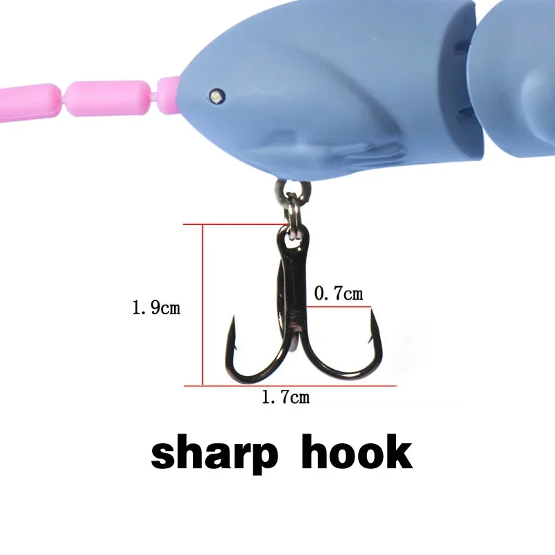 Señuelo de ratón Artificial de 15,5 CM, señuelo de pesca de ratón de plástico, Swimbait, rata, Lucio, lubina, pececillo, flotantes, accesorios de aparejos de pesca - imagen 5