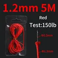1.2mm red 5m