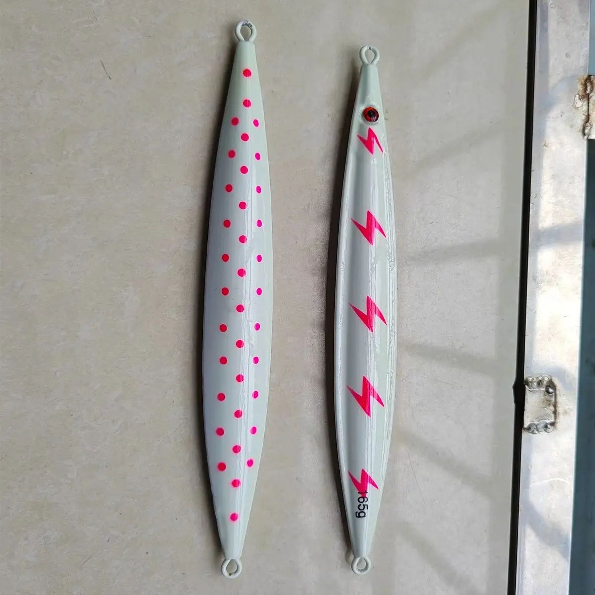 Amberjack Metal Jig 110g130g165g Shore Jigging Pebble Stick cebo agua salada Vertical señuelo de pesca de aguas profundas atún Marlin Wahoo Mahi