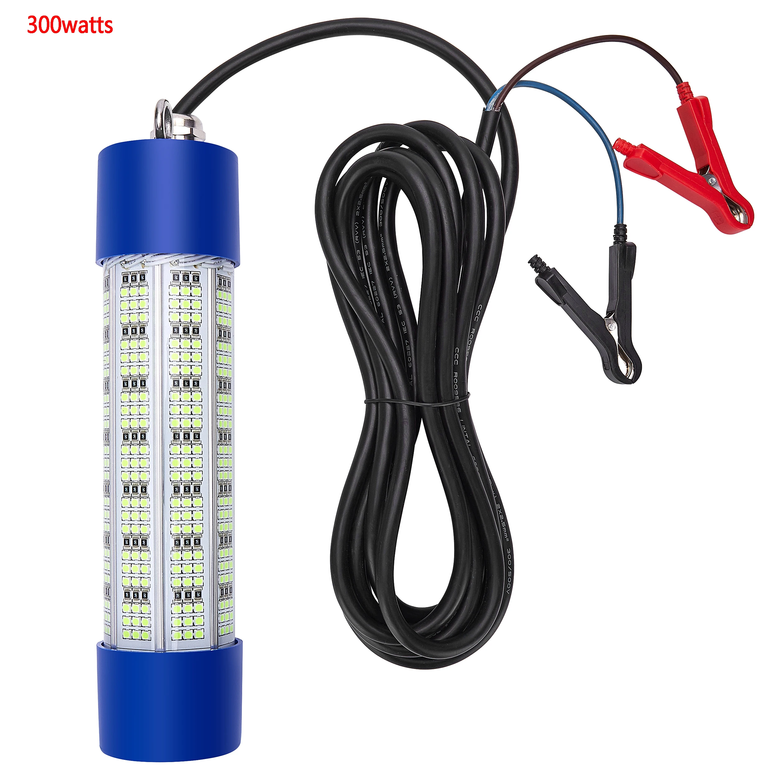 Pinboer luz de pesca submarina DC12V 200W 300W verde blanco sumergible de alta potencia LED señuelo cebo y lámpara buscador atractivo