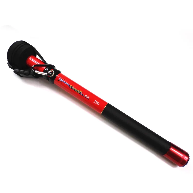 Anzuelo de pesca portátil retráctil de 3,9 M, cinco anzuelos de calamar, herramientas de aparejos resistentes al desgaste, prevención de corrosión, accesorios de pesca marina - imagen 2