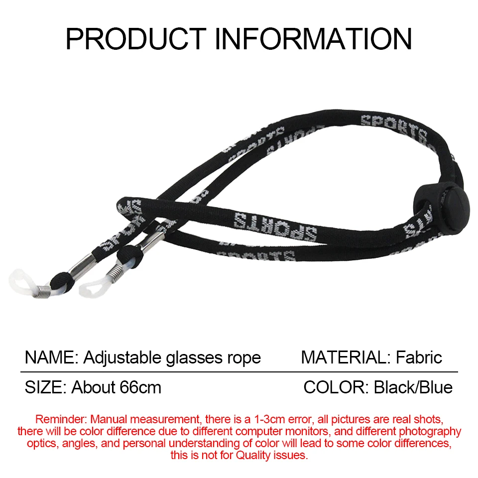 Gafas de sol polarizadas con cuerda para hombre y mujer, lentes de sol con protección UV400, ideal para pesca, senderismo, Camping, conducción - imagen 5