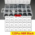 125Pcs NBR Black