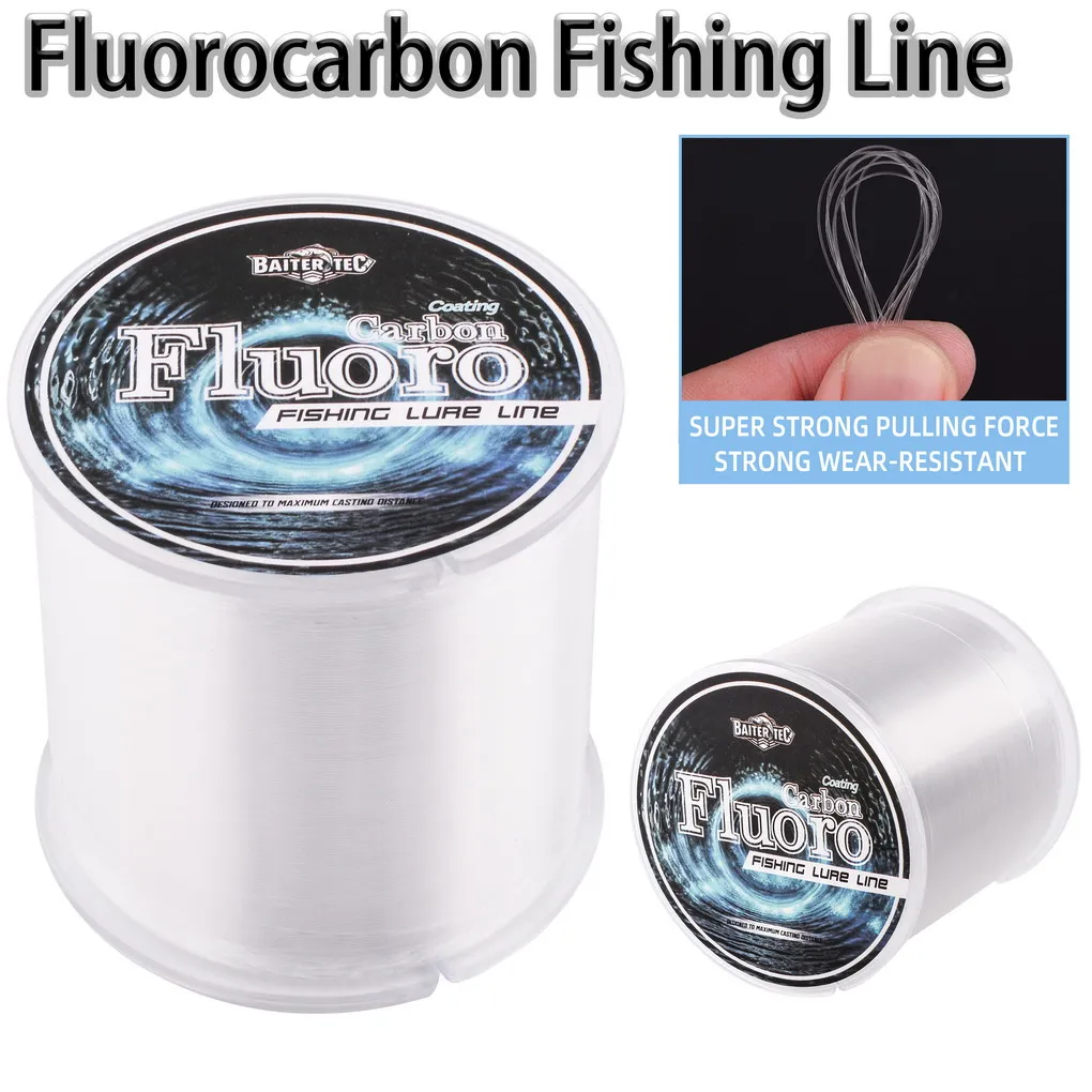 Línea de Pesca de fluorocarbono 100%, 300M, fibra de carbono 4-34LB, línea de hundimiento mejorada, alambre de Pesca de mar, línea de carpa súper suave japonesa - imagen 5