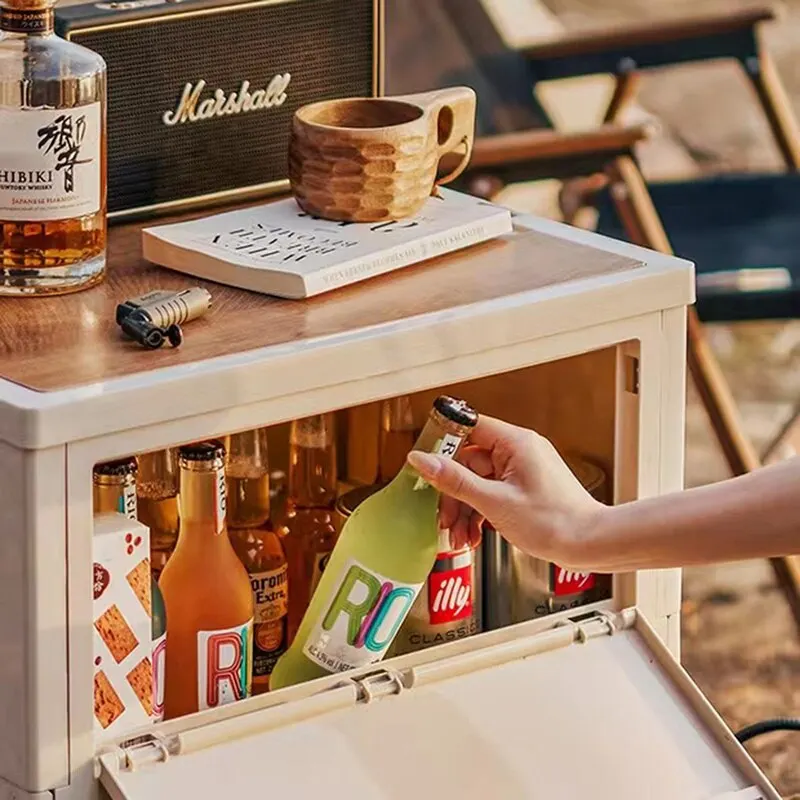 Caja de almacenamiento para acampar al aire libre, CAJA PLEGABLE portátil de gran capacidad, caja de almacenamiento multifuncional para viajes de Camping al aire libre, 1pc - imagen 3