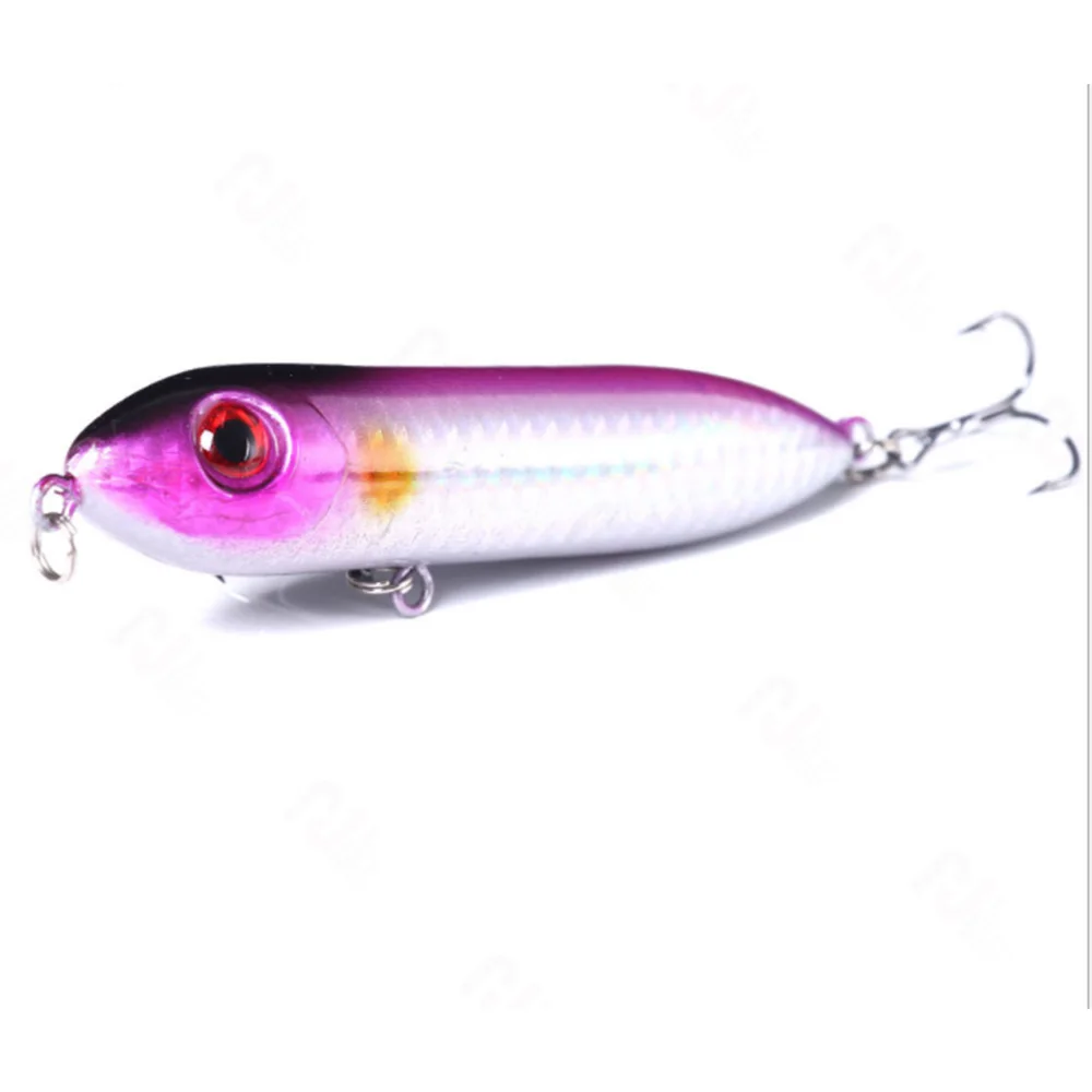 Señuelo de pesca de lápiz de agua superior, 10cm, 12g, duro, flotante, Wobblers, superficie Crankbait, aparejos de pesca - imagen 2