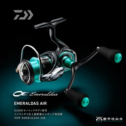 Original 2021 DAIWA Emeraldas Air LT carrete giratorio carrete de pesca carrete de Baitcasting baja relación de engranaje ruedas de agua salada