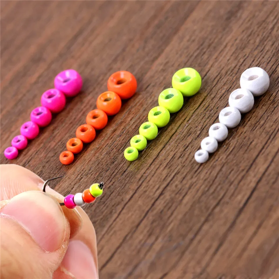 MAXIMUMCATCH Cuentas de Tungsteno para Ninfa Redonda Multicolor - imagen 4