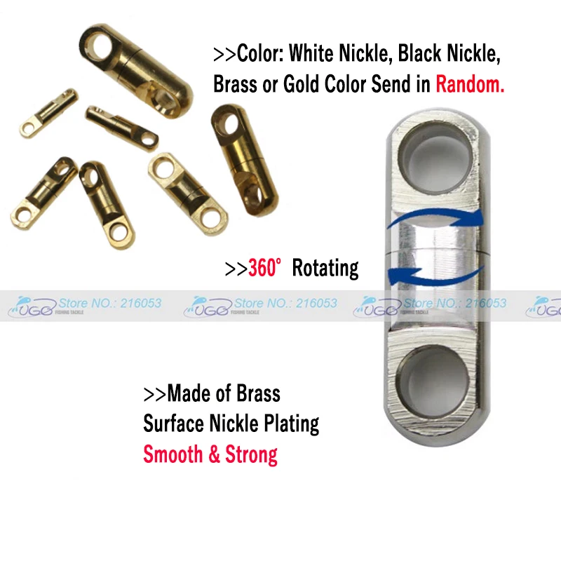 Anillo giratorio de alta resistencia para pesca en agua salada, aparejo de tiburón, atún, juego grande, pesca en alta mar, tamaño 5, 6, 7, 8, 9, 12, 10 unidades - imagen 5