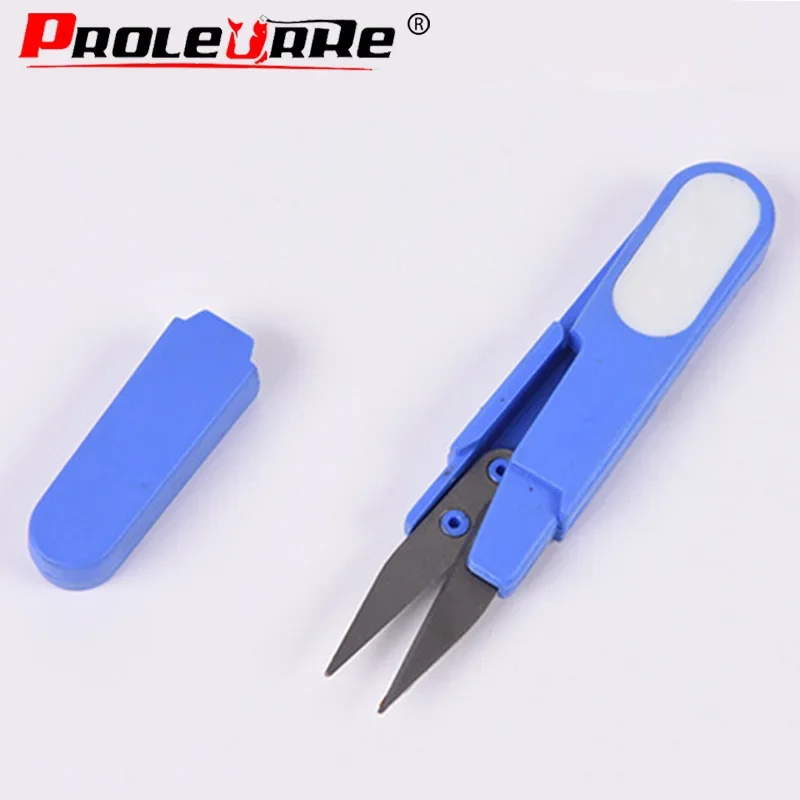 Tijeras de acero inoxidable en forma de camarón para uso en peces, accesorios, línea de pesca plegable, cortadora, aparejos de tijera, 1 ud. - imagen 4