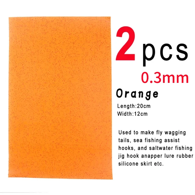 2pcs Orange 0.3mm
