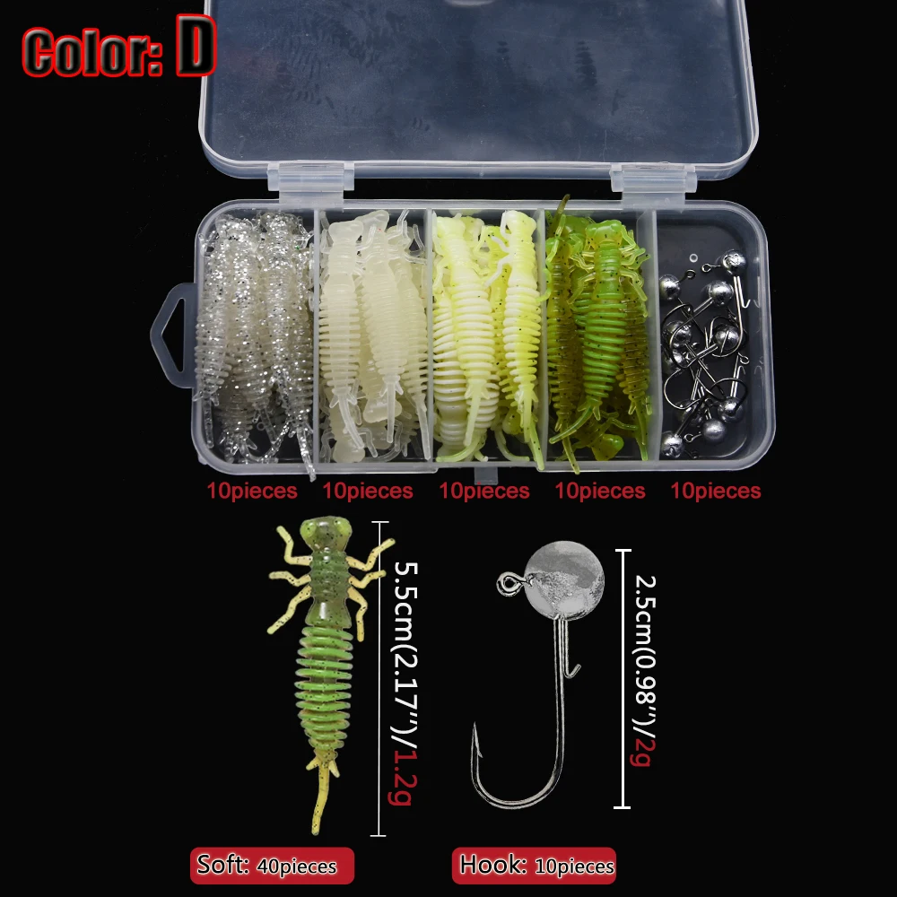 Kit vinilos WDJYJ – Caja aparejos para perca, lubina y lucio - imagen 2