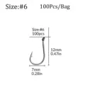 100pc  size 6