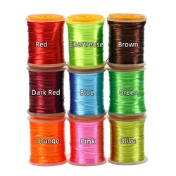 WIFREO 200D UV Hilo para Atar Moscas Neón Salmón - Material de Atado