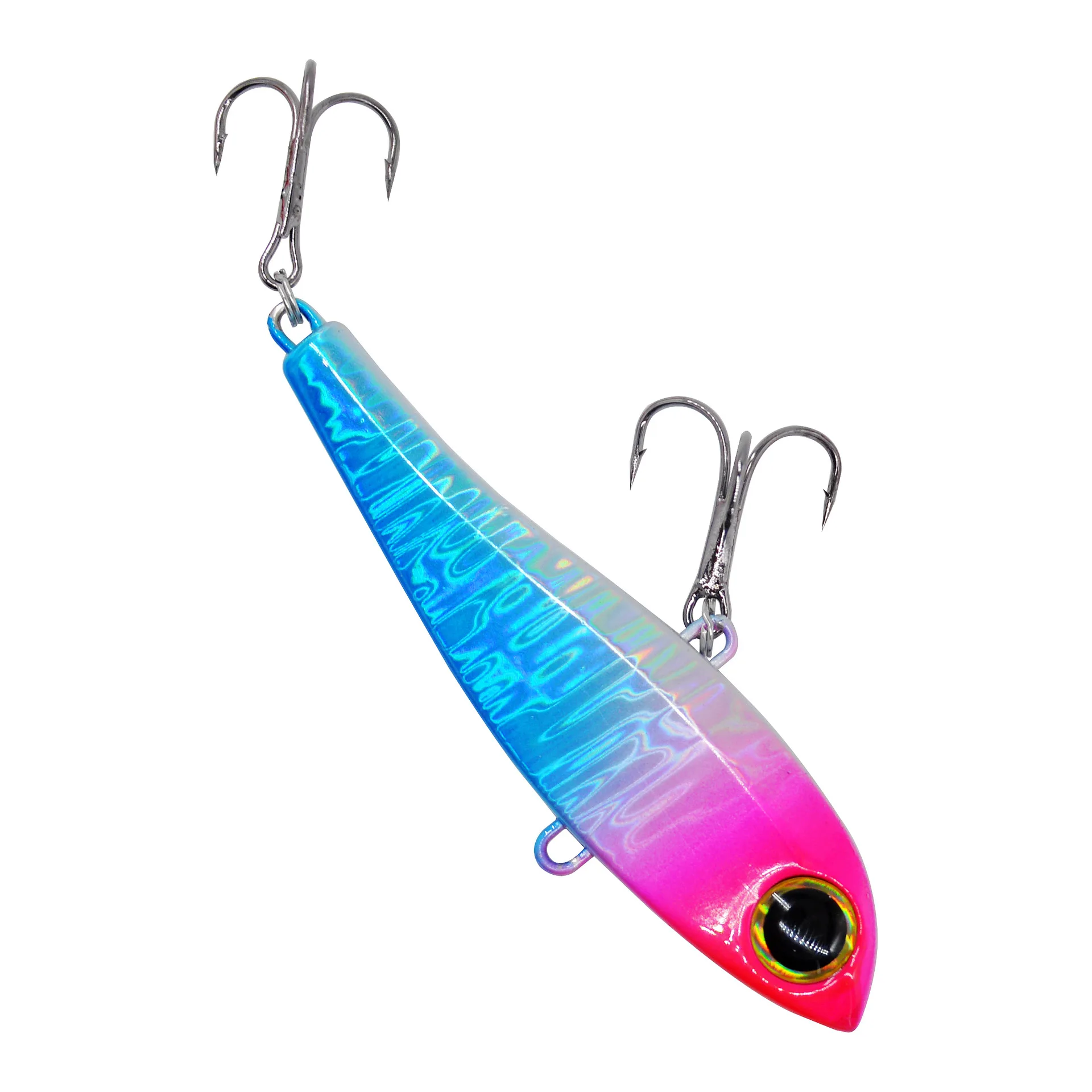Señuelo de pesca de todas las profundidades, 34g, VIB, vibración de fundición larga, Swimbait, 8,5 cm, señuelos artificiales, cebo duro, plomo ABS integrado con revestimiento UV - imagen 4