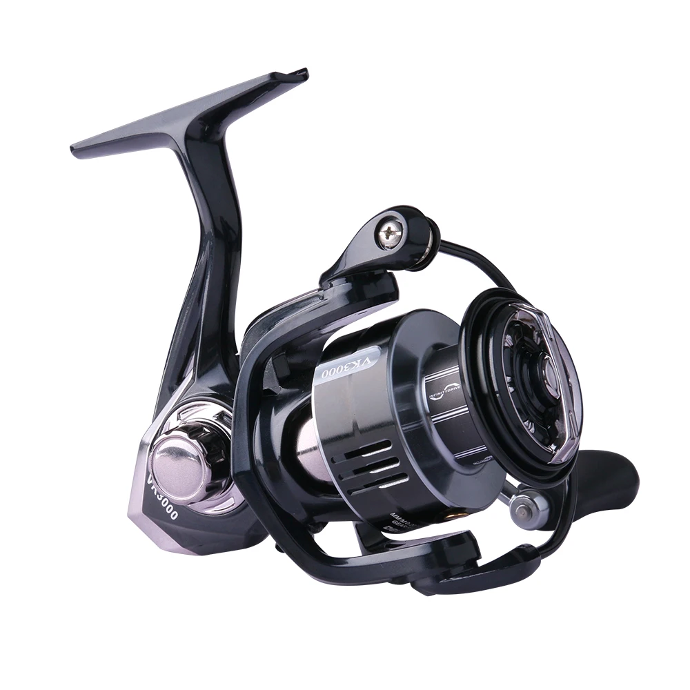 Carrete De Pesca DEUKIO 2000-7000 arrastre máximo 15KG carrete De Metal carrete De Pesca para accesorios De Pesca carretes giratorios De Peche - imagen 2