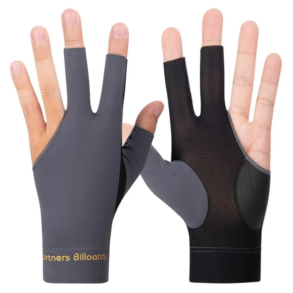 Guantes de billar transpirables de 3 dedos, accesorios de Fitness, 1 unidad - imagen 3
