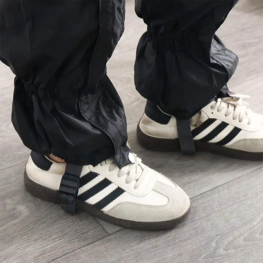 Bota de esquí, polainas impermeables para piernas, cubierta para pies de nieve, cubiertas ajustables para piernas, calentadores de piernas ligeros a prueba de viento, turista de invierno - imagen 2