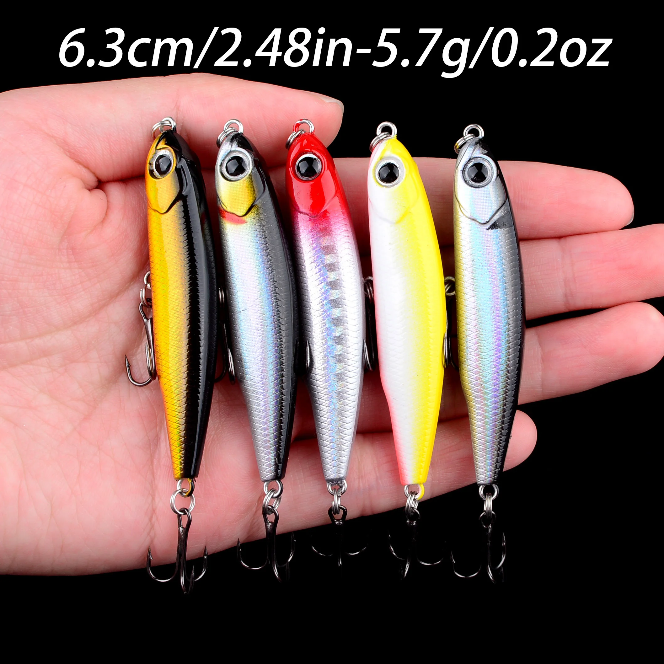 Señuelo lápiz hundente para lubina – Cebo duro trolling y jigging - imagen 2