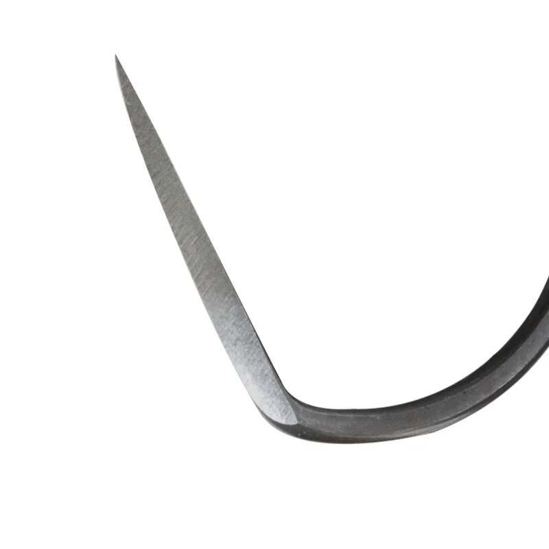 Anzuelo de mariposa para pesca en hielo de invierno, punta afilada, moler, sin barba, doble, acero alto en carbono, anzuelos afilados, lote de 5 piezas en oferta - imagen 5