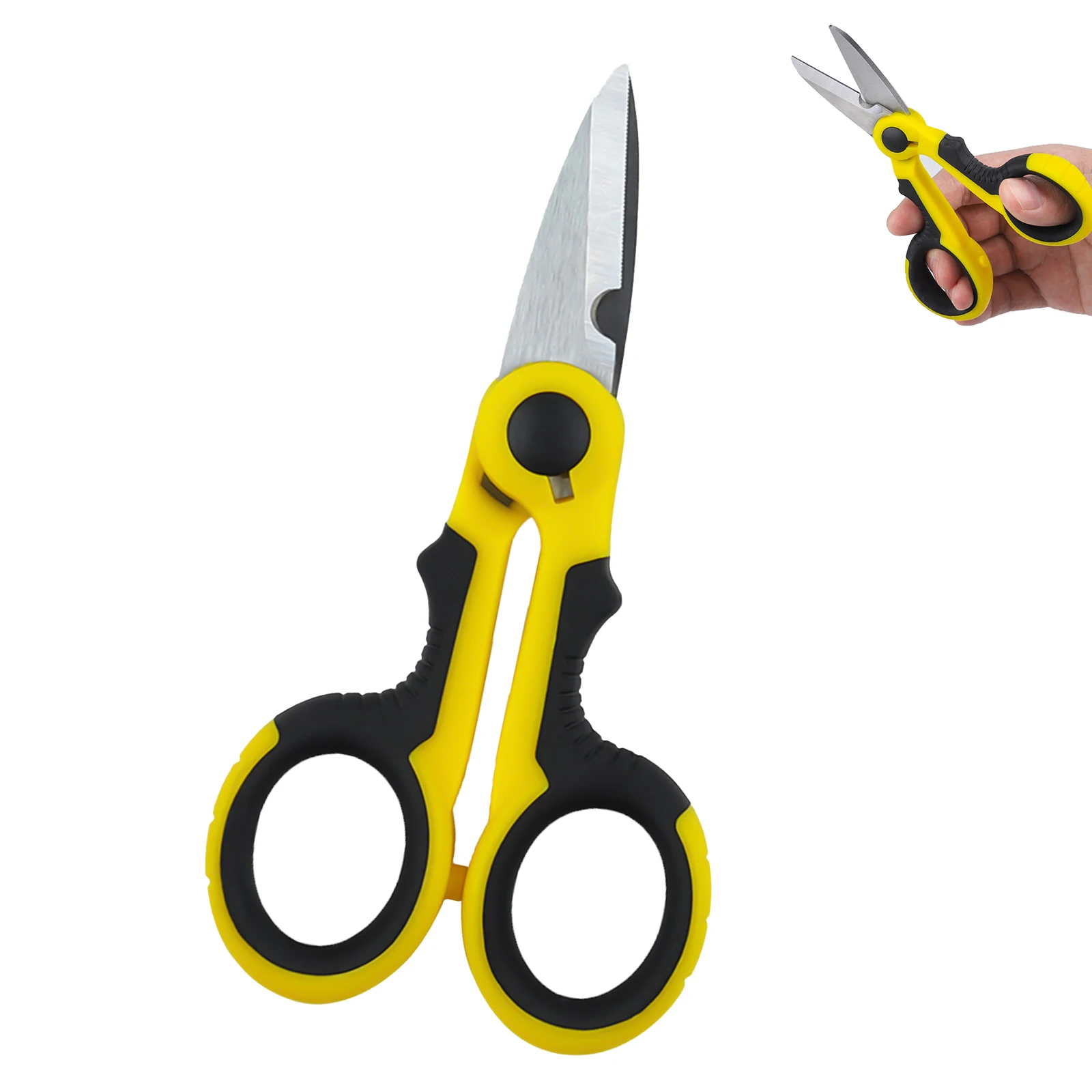 Tijeras de pesca acero inoxidable – Cortadores marinos para sedal - imagen 4