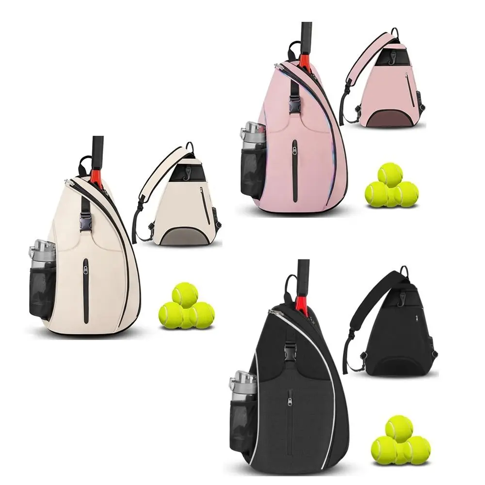 Mochila para raquetas de Pickleball con cierre de cremallera, bolsa de transporte para raqueta de tenis Reversible de gran capacidad, fuerte y duradera - imagen 2