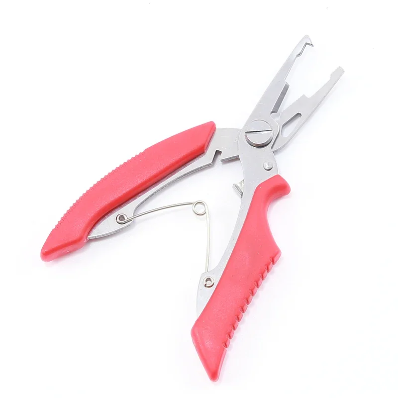 Herramienta multifunción, Mini alicates de pesca con cortador de línea, tijeras, cortador de línea de cebo, removedores de anzuelos, tijeras de acero inoxidable - imagen 2
