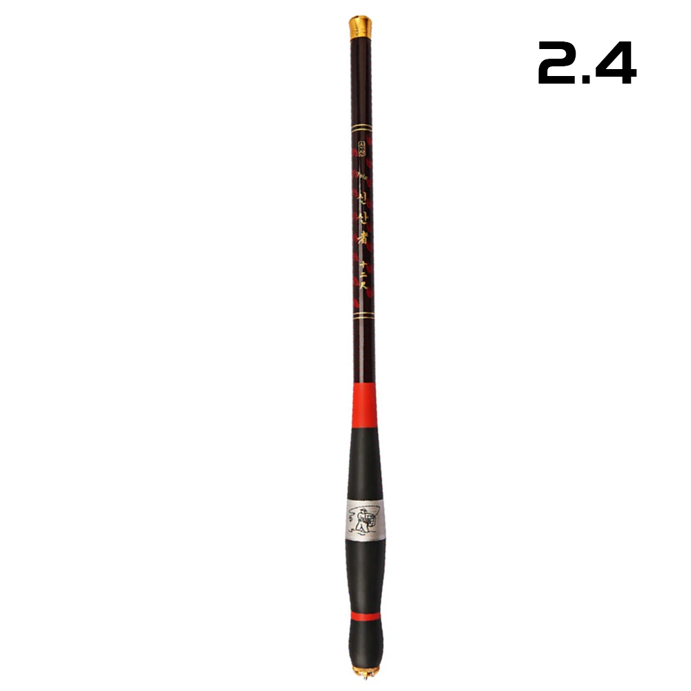 Varilla de mano de carbono de 40cm, pequeña varilla de flujo de sección corta para piscina, mar, estanque, río - imagen 4