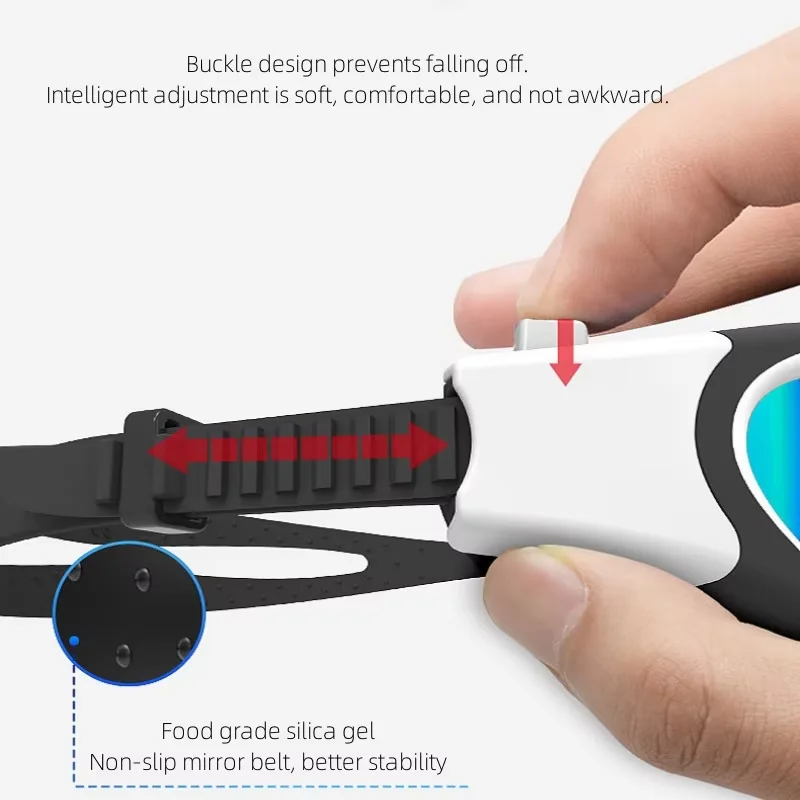 Gafas de natación impermeables antivaho para adultos y niños, protección de visión clara para piscina, playa, deportes acuáticos - imagen 4