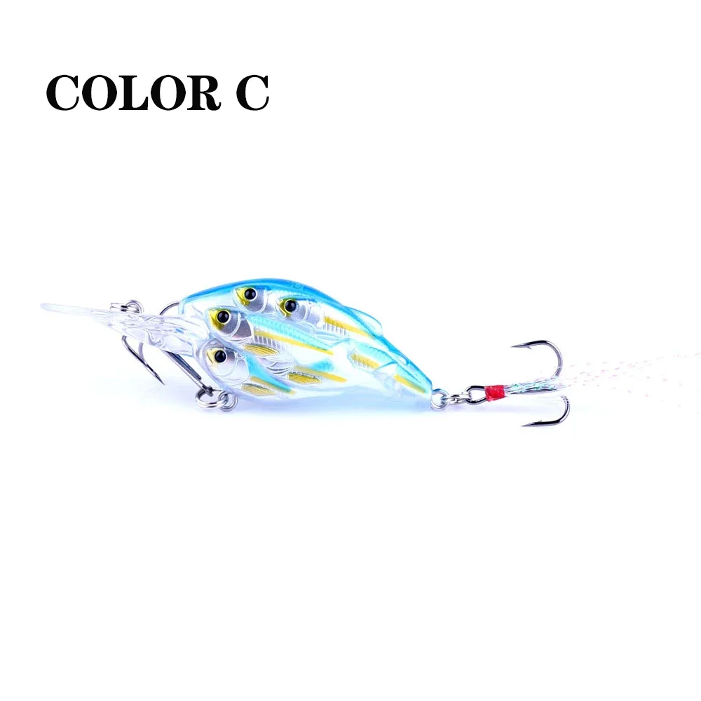 Señuelo de pesca colorido diseñado para capturas efectivas