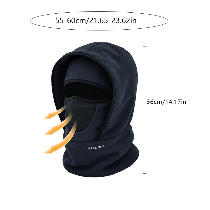Gorro térmico de pesca con protección antiviento – Cálido y transpirable para pescador - imagen 2