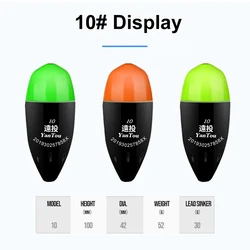 Boya de pesca electrónica HISTAR APO – Doble luz y alta sensibilidad