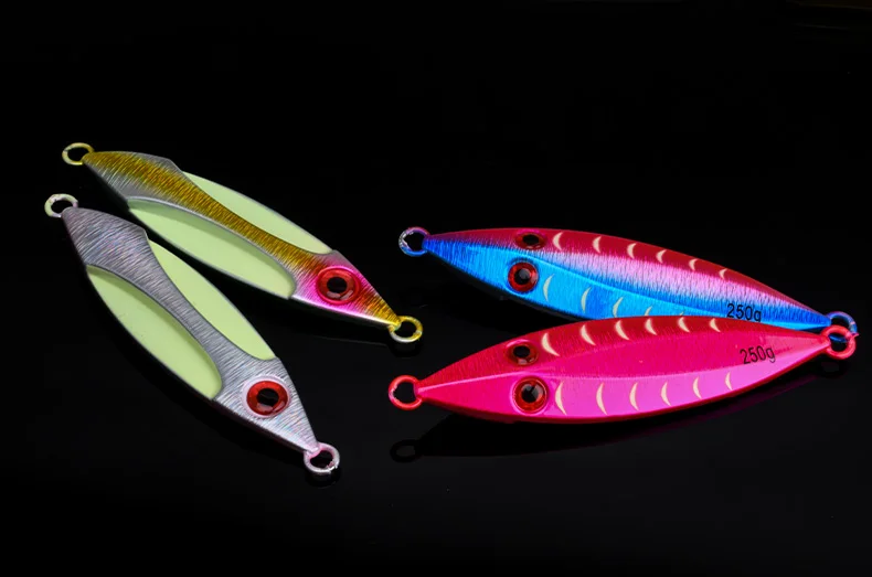 Variedad de colores del señuelo J152 de jigging metálico
