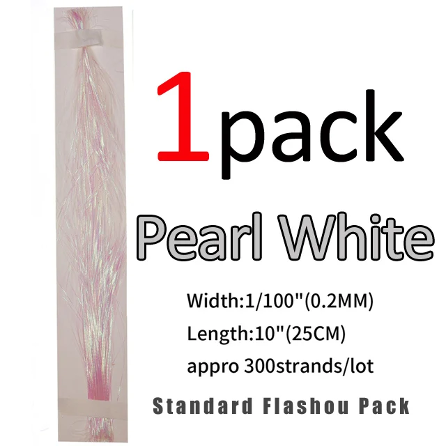 1 pack Pearl White