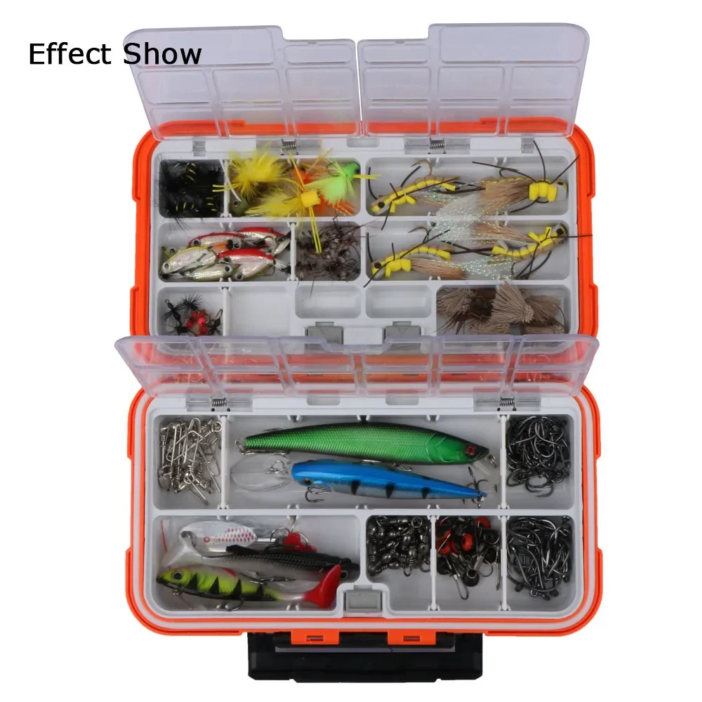Goture Caja de Pesca Portátil Doble Capa - Guarda Señuelos - imagen 4