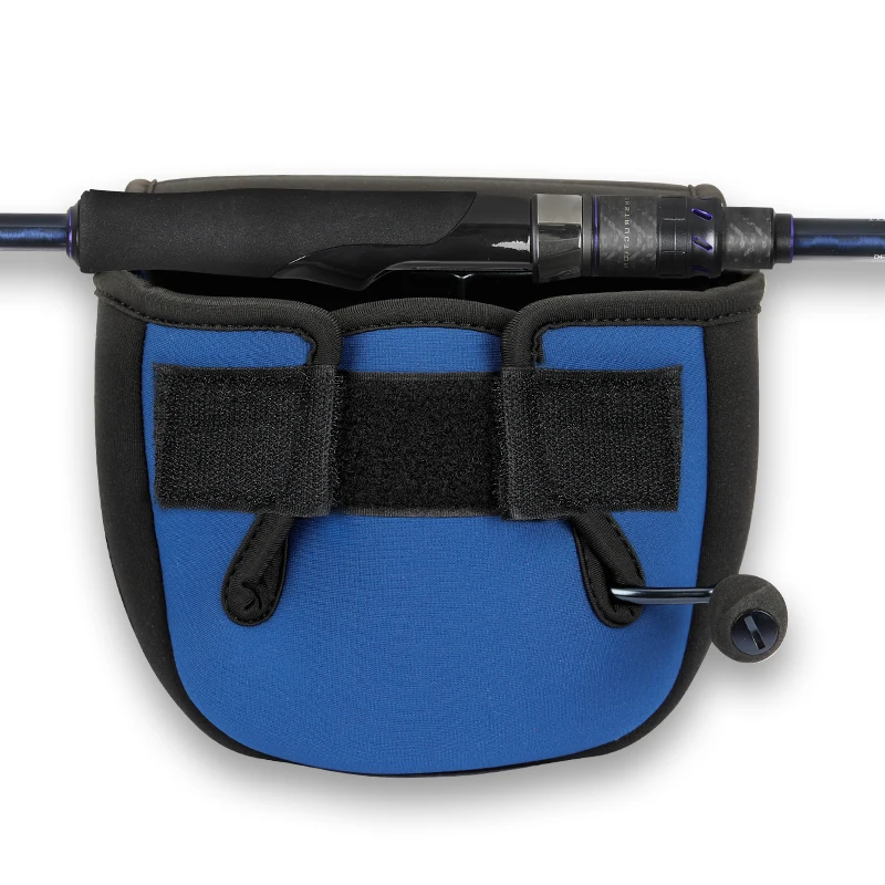 TSURINOYA bolsa de carrete de pesca giratorio, guante de carrete con mango izquierdo y derecho, cubierta protectora S M L, equipo protector de rueda de agua salada - imagen 4