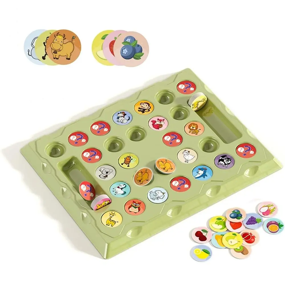 Divertido ajedrez educativo para dos jugadores, juego de mesa de memoria, regalo para niños, fácil de jugar, juguete para acampar - imagen 4