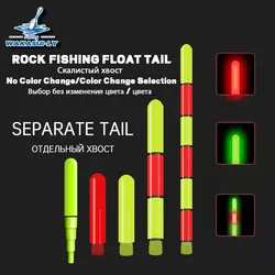 Tubo Luminoso Rock Fishing Sensor de Gravedad - Cambio Color Flotador